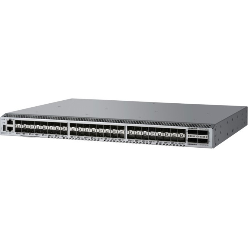 HPE StoreFabric SN6600B Fibre Channel Switch - 32 Gbit/s - 24 Fiber Channel Ports - 48 x Total Expansion Slots - SFP+ - Manageable - Rack-mountable - 1U - Refurbished