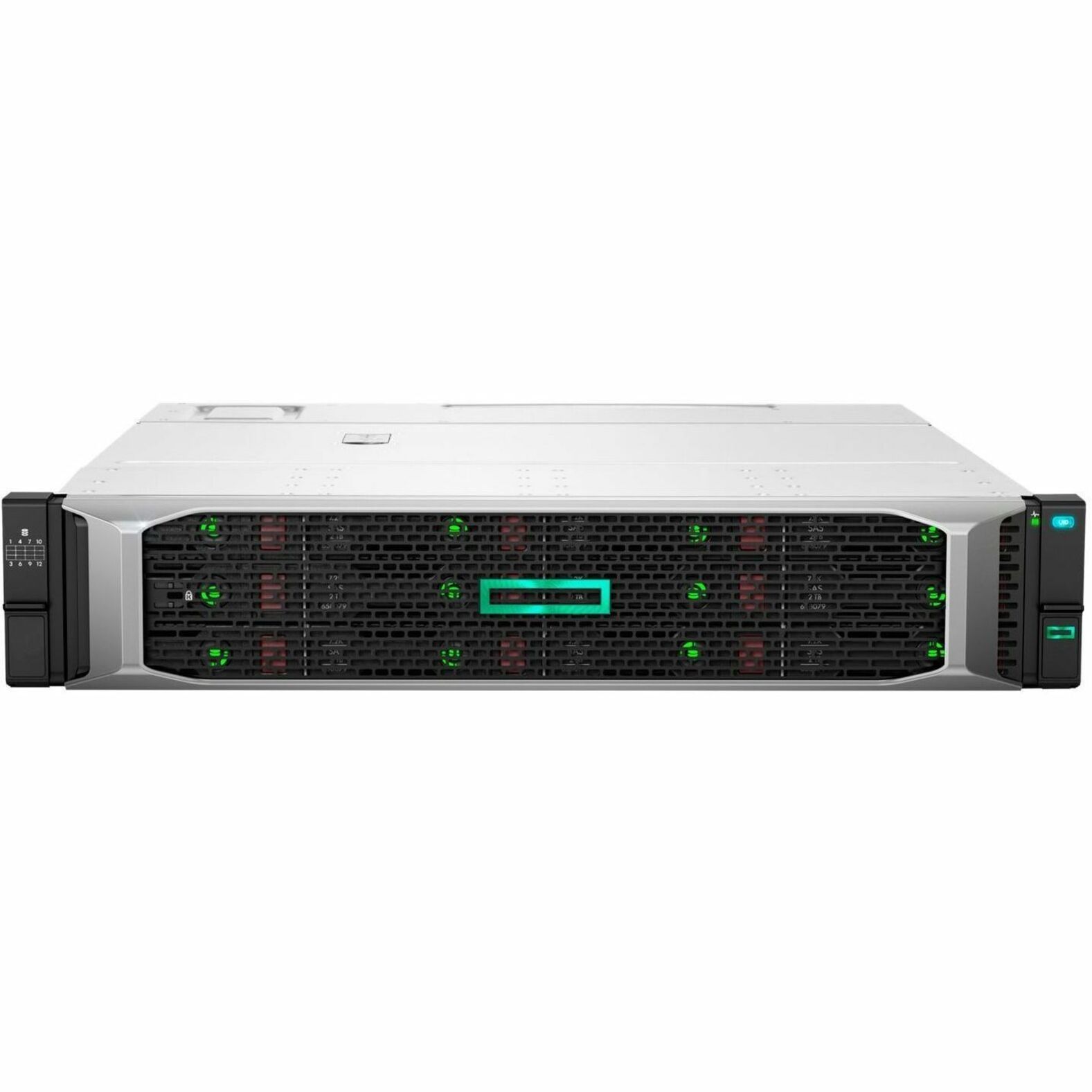 HPE D3610 Drive Enclosure - 12Gb/s SAS Host Interface - 2U Rack-mountable - 12 x HDD Supported - 12 x Total Bay - 12 x 3.5" Bay