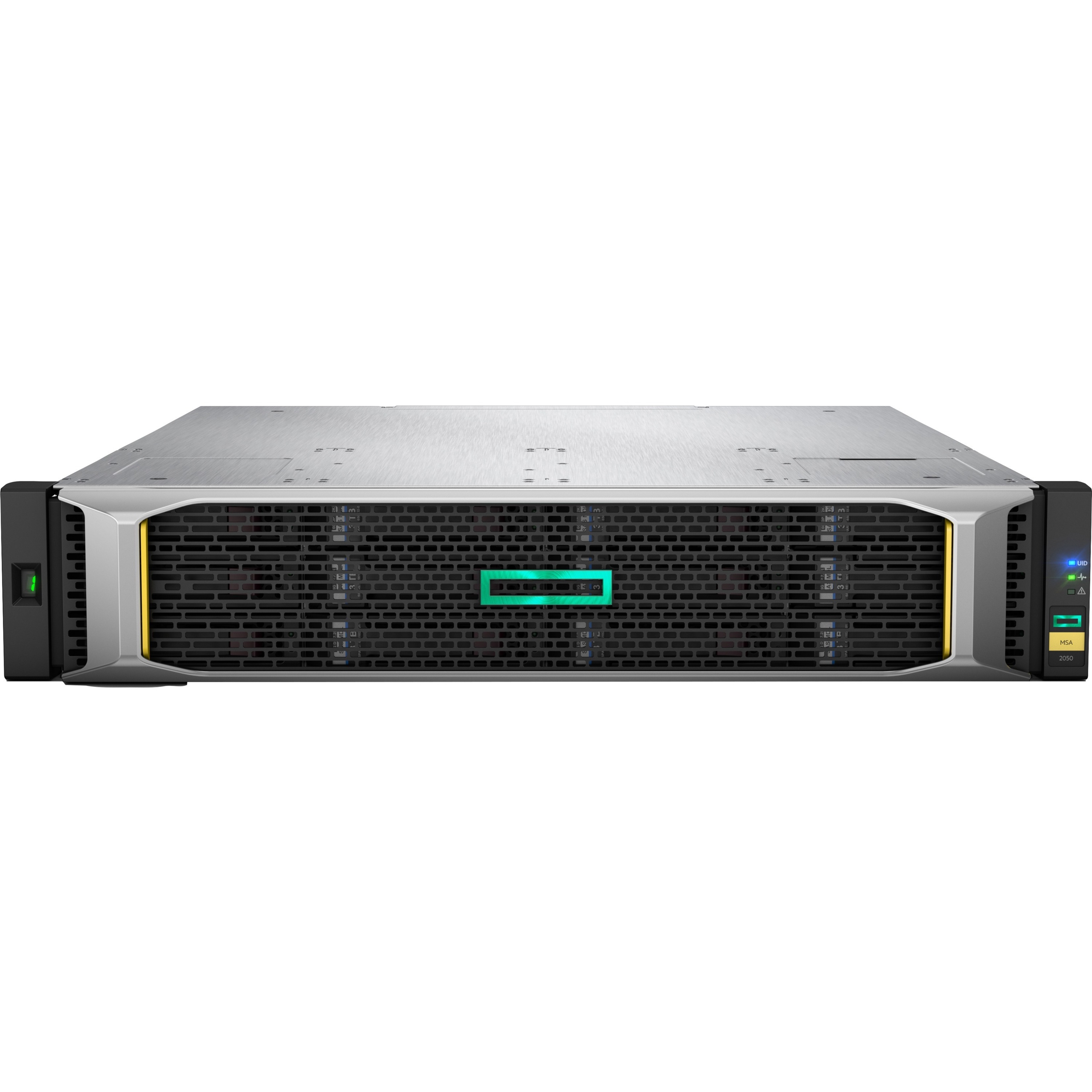 HPE MSA 2050 SAS Dual Controller SFF Storage - Refurbished - 24 x HDD Supported - 24 x SSD Supported - 2 x 12Gb/s SAS Controller - 24 x Total Bays - 24 x 2.5" Bay - 2U - Rack-mountable