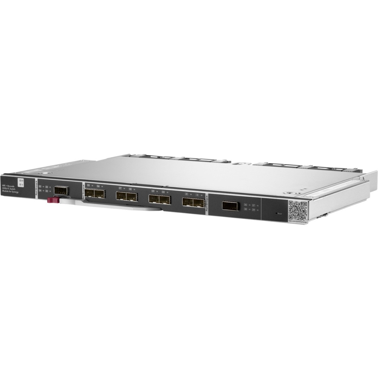 HPE Brocade 32Gb/20 4SFP+ Fibre Channel SAN Switch Module for HPE Synergy - 32 Gbit/s - 4 x Total Expansion Slots - Refurbished