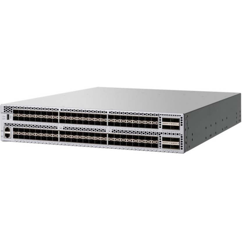 HPE StoreFabric SN6650B Fibre Channel Switch - 128 Gbit/s - 104 x Total Expansion Slots - QSFP, SFP+ - Manageable - Rack-mountable - 2U - Refurbished