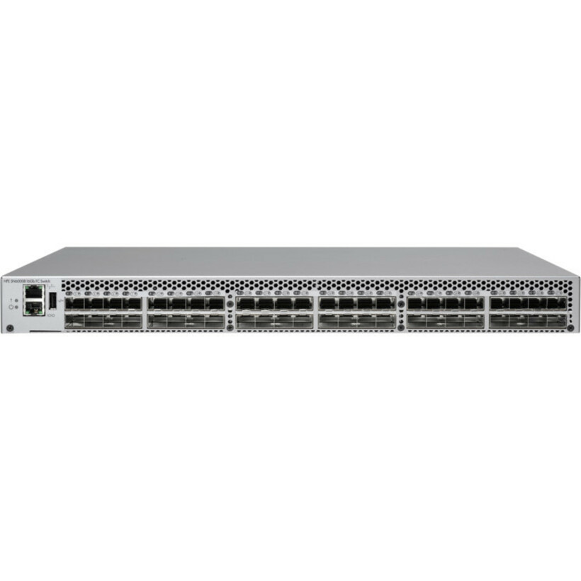 HPE SN6000B 16Gb 48-port/24-port Active Power Pack+ Fibre Channel Switch - 16 Gbit/s - 24 Fiber Channel Ports - 48 x Total Ex
