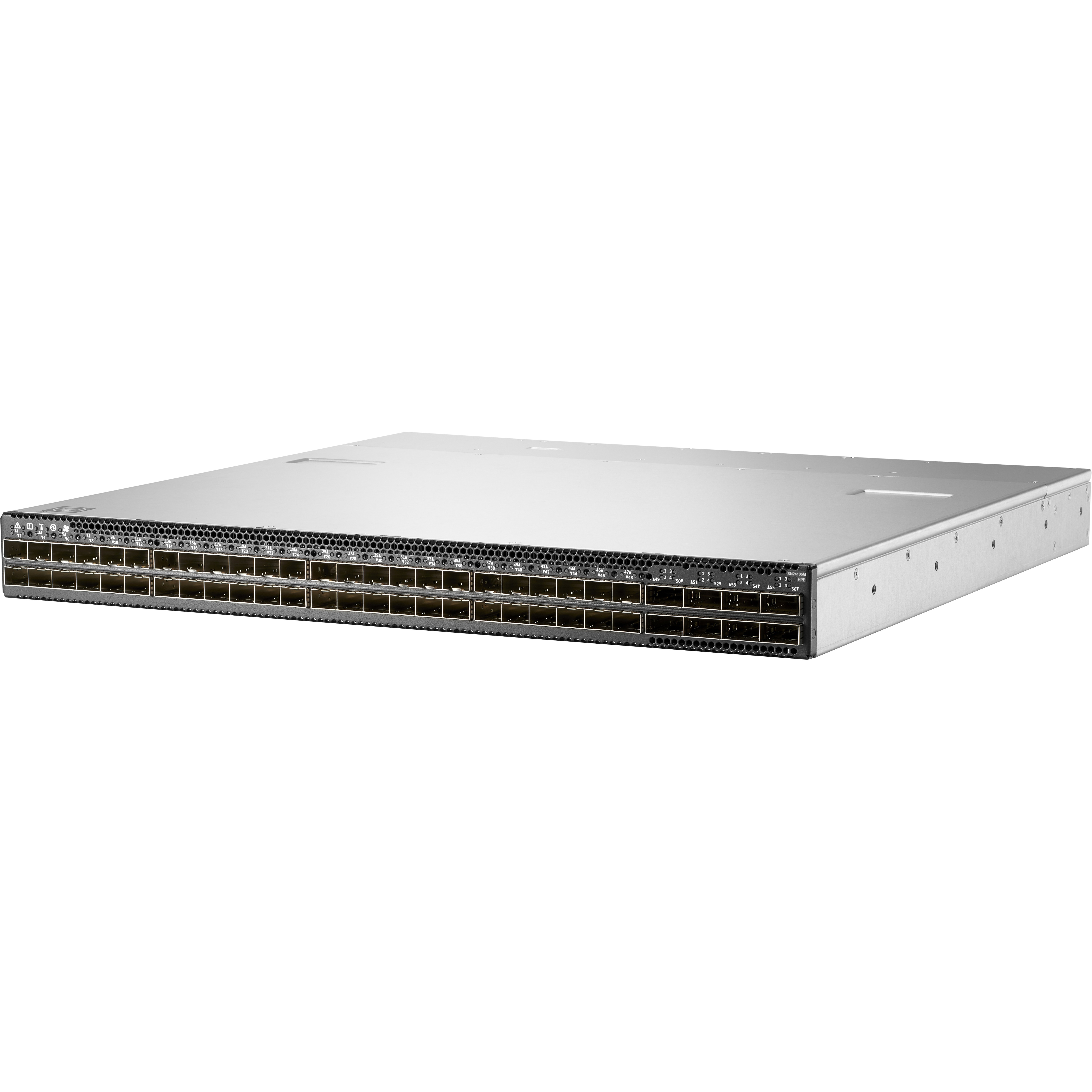 HPE SN2410bM 10GbE 48SFP+ 8QSFP28 Switch - Manageable - 10 Gigabit Ethernet, 100 Gigabit Ethernet - 10GBase-X, 100GBase-X - R