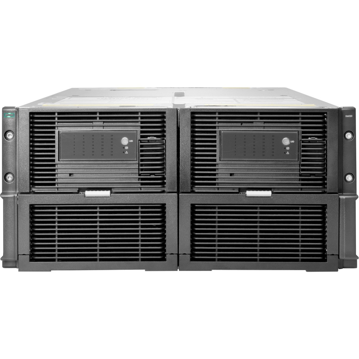 HPE D6020 Drive Enclosure - 12Gb/s SAS Host Interface - 5U Rack-mountable - 70 x HDD Supported - 70 x SSD Supported - 70 x Total Bay - 70 x 3.5" Bay