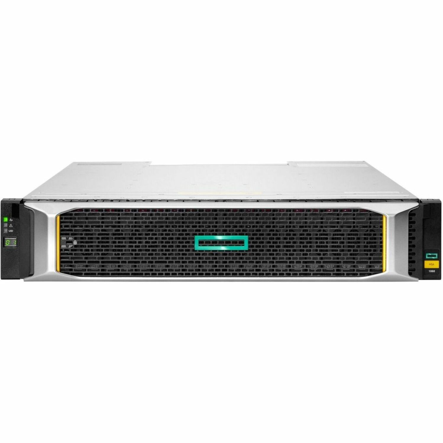 HPE MSA 1060 16Gb Fibre Channel SFF Storage - Refurbished - 24 x HDD Supported - 0 x HDD Installed - 24 x SSD Supported - 0 x SSD Installed - Clustering Supported - 2 x Fibre Channel Controller - 24 x Total Bays - 24 x 2.5" Bay - 2U - Rack-mountable