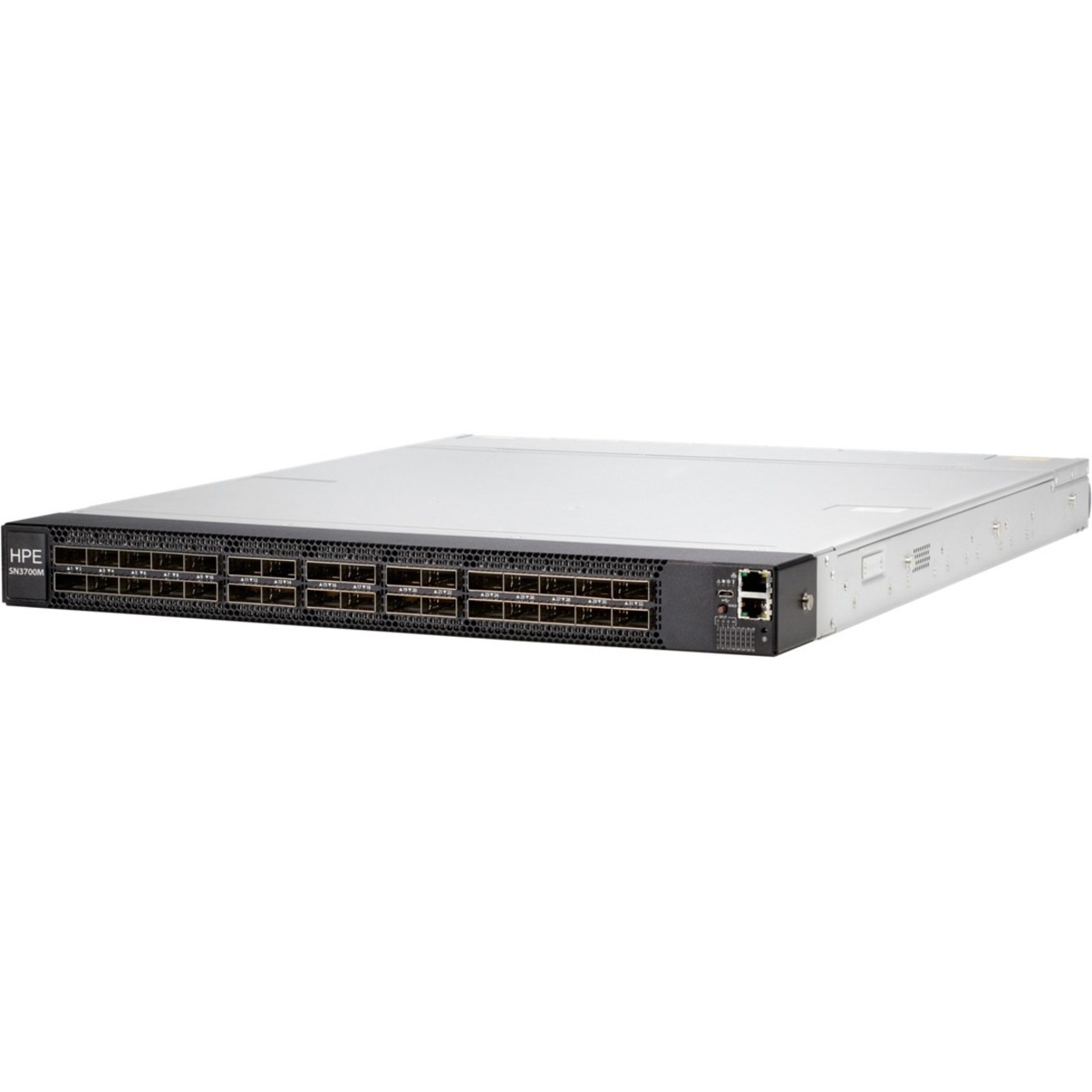 HPE SN3700M 200GbE 32QSFP56 Power to Connector Airflow Switch - 200 Gigabit Ethernet - 100GBase-X - Refurbished - 3 Layer Sup