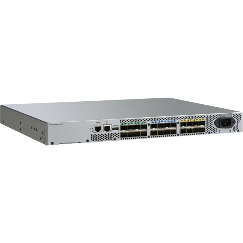 HPE SN3600B 16Gb 24/8 8-port Short Wave SFP+ Fibre Channel Switch - 16 Gbit/s - 8 Fiber Channel Ports - 24 x Total Expansion