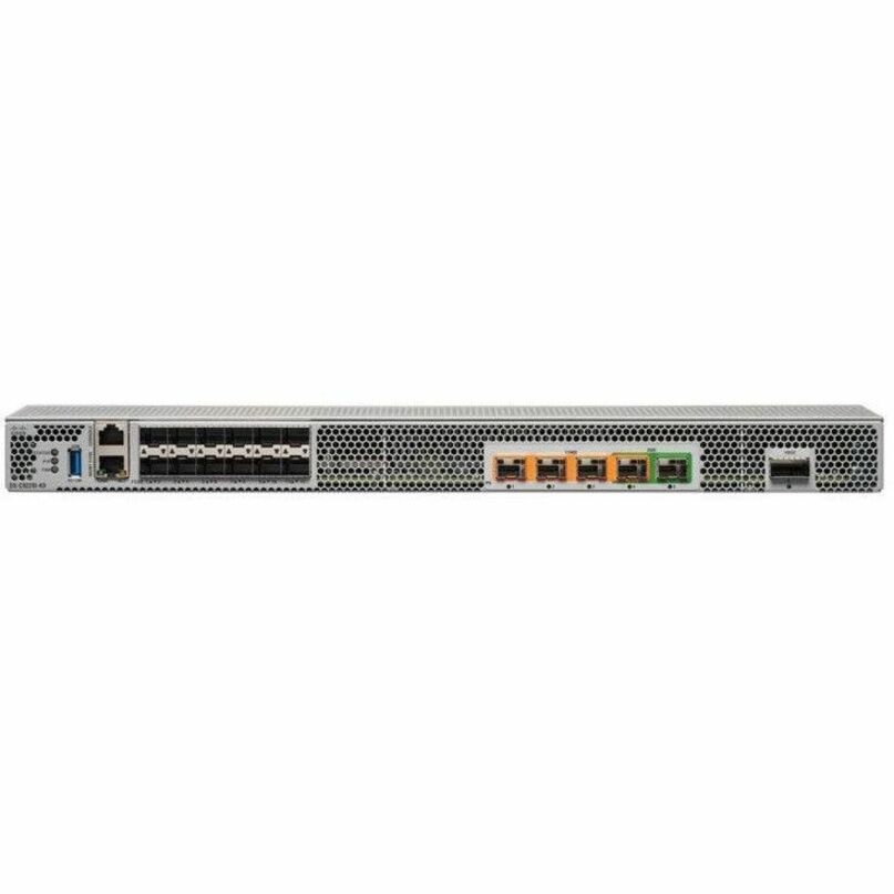 HPE SN6640C 32Gb 18-port FC/FCIP Multiservice Switch - 18 Ports - 32 Gbit/s - 12 Fiber Channel Ports - 5 x RJ-45 - 10 Gigabit Ethernet, 40 Gigabit Ethernet, Gigabit Ethernet - Rack-mountable - 1U
