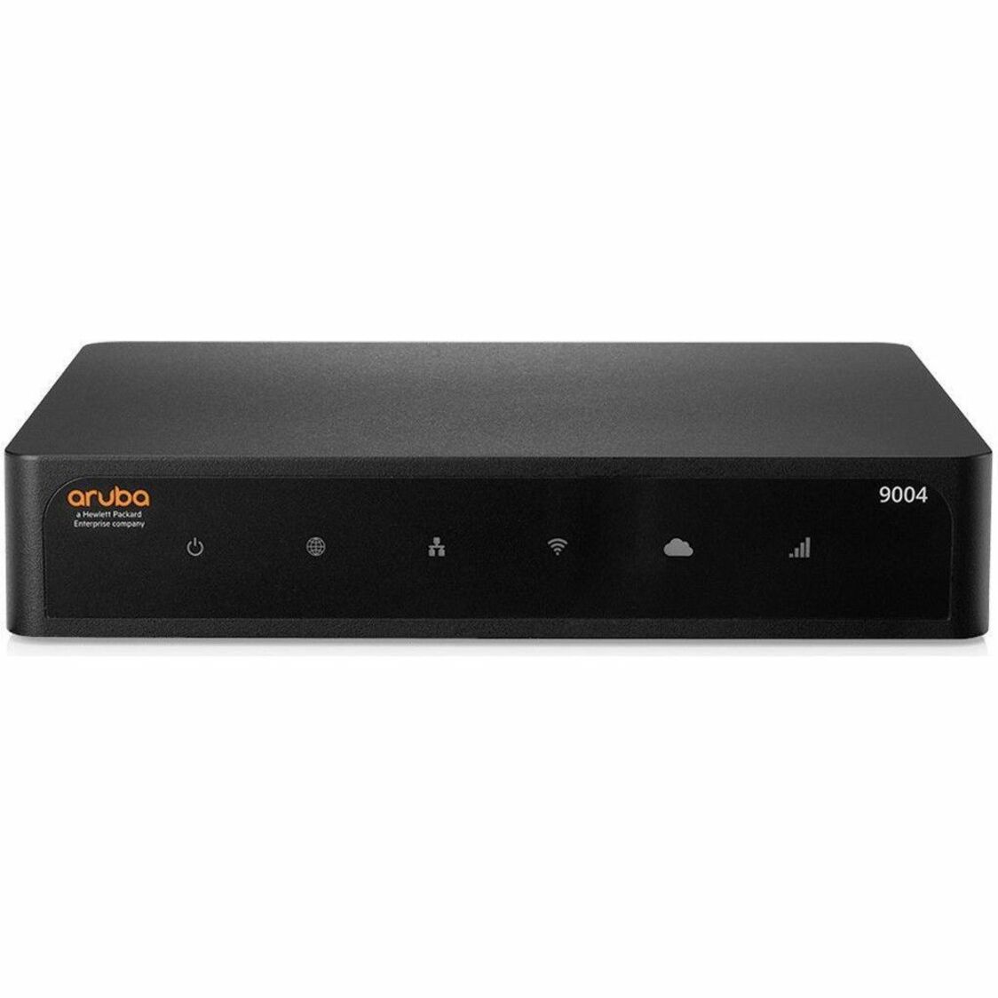 Aruba 9004 Router - 4 Ports - 4 RJ-45 Port(s) - Management Port - Gigabit Ethernet - Rack-mountable, Desktop - 1 Year