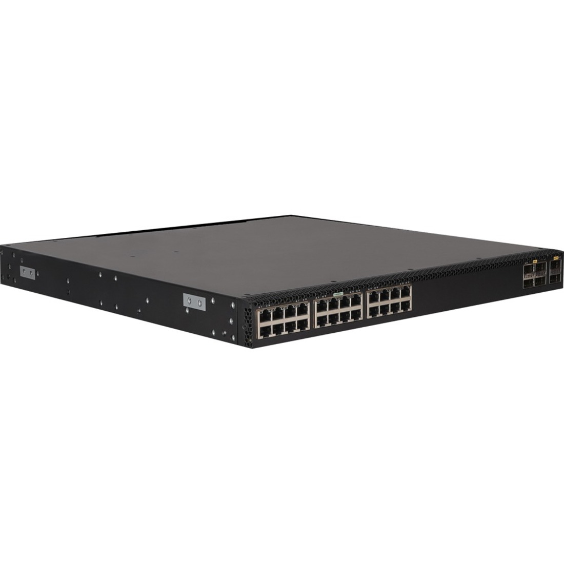 Aruba FlexFabric 5710 24XGT 6QSFP+ or 2QSFP28 Switch - 24 Ports - Manageable - 10 Gigabit Ethernet, 40 Gigabit Ethernet, 100 Gigabit Ethernet - 10GBase-T, 40GBase-X, 100GBase-X - Refurbished - 3 Layer Supported - Modular - Optical Fiber, Twisted Pair - Rack-mountable