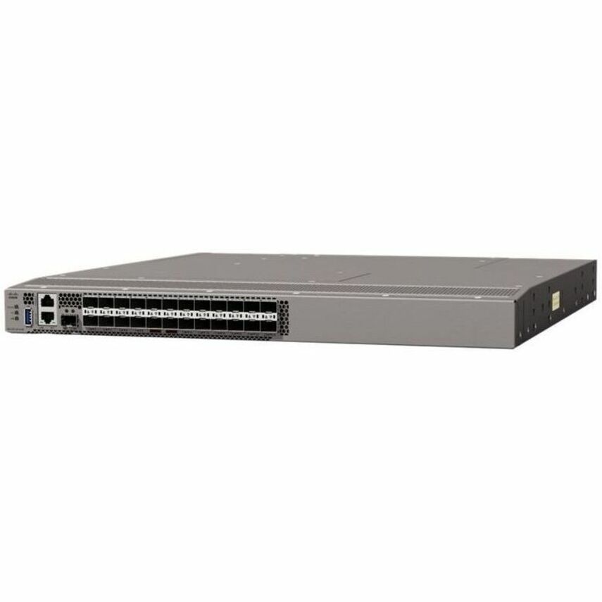 HPE SN6710C 64Gb 24/8 64Gb Short Wave SFP+ Fibre Channel Switch - 24 Ports - 64 Gbit/s - 24 Fiber Channel Ports - 24 x Total Expansion Slots - SFP+ - 24 x SFP+ Slots - Rack-mountable - 1U