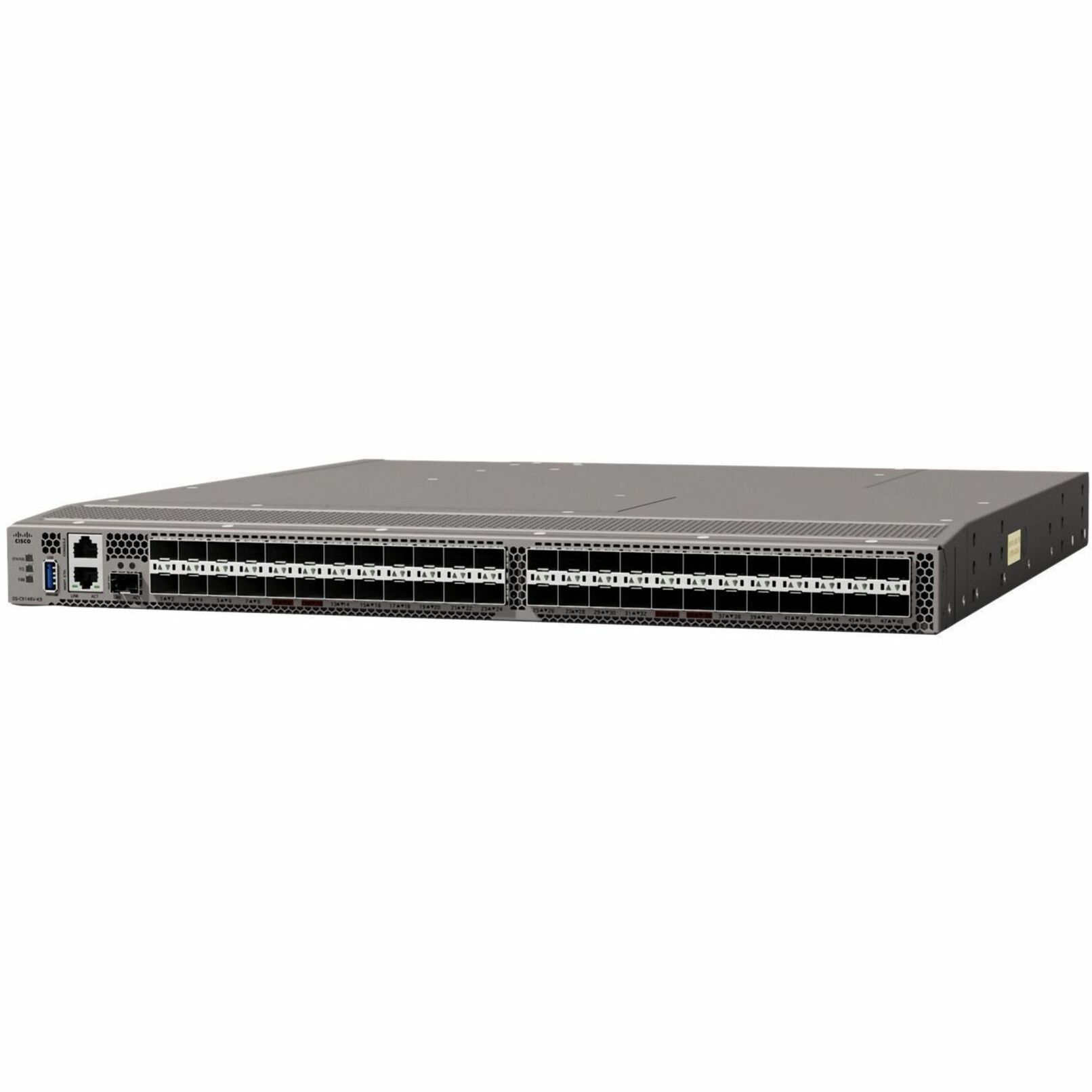 HPE SN6720C 64Gb 48/24 32Gb Short Wave SFP+ Fibre Channel Switch - 48 Ports - 64 Gbit/s - 48 Fiber Channel Ports - 48 x Total Expansion Slots - SFP+ - 48 x SFP+ Slots - Manageable - Rack-mountable - 1U