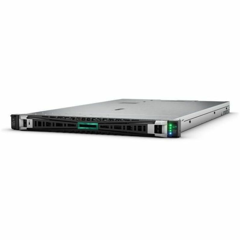 HPE ProLiant DL360 Gen11 1U Rack Server - 1 x Intel Xeon Gold 5416S 2 GHz - 32 GB RAM - Serial ATA/600, 12Gb/s SAS, NVMe Controller - Intel C741 Chip - 2 Processor Support - 8 TB RAM Support - DDR5 SDRAM - 0, 1, 5, 6, 10, 50, 60 RAID Levels Up to 16 MB Graphic Card - 10 Gigabit Ethernet - 8 x Total Bay(s) - 8 x SFF Bay(s) - Hot Swappable Bays - 1 x 800 W