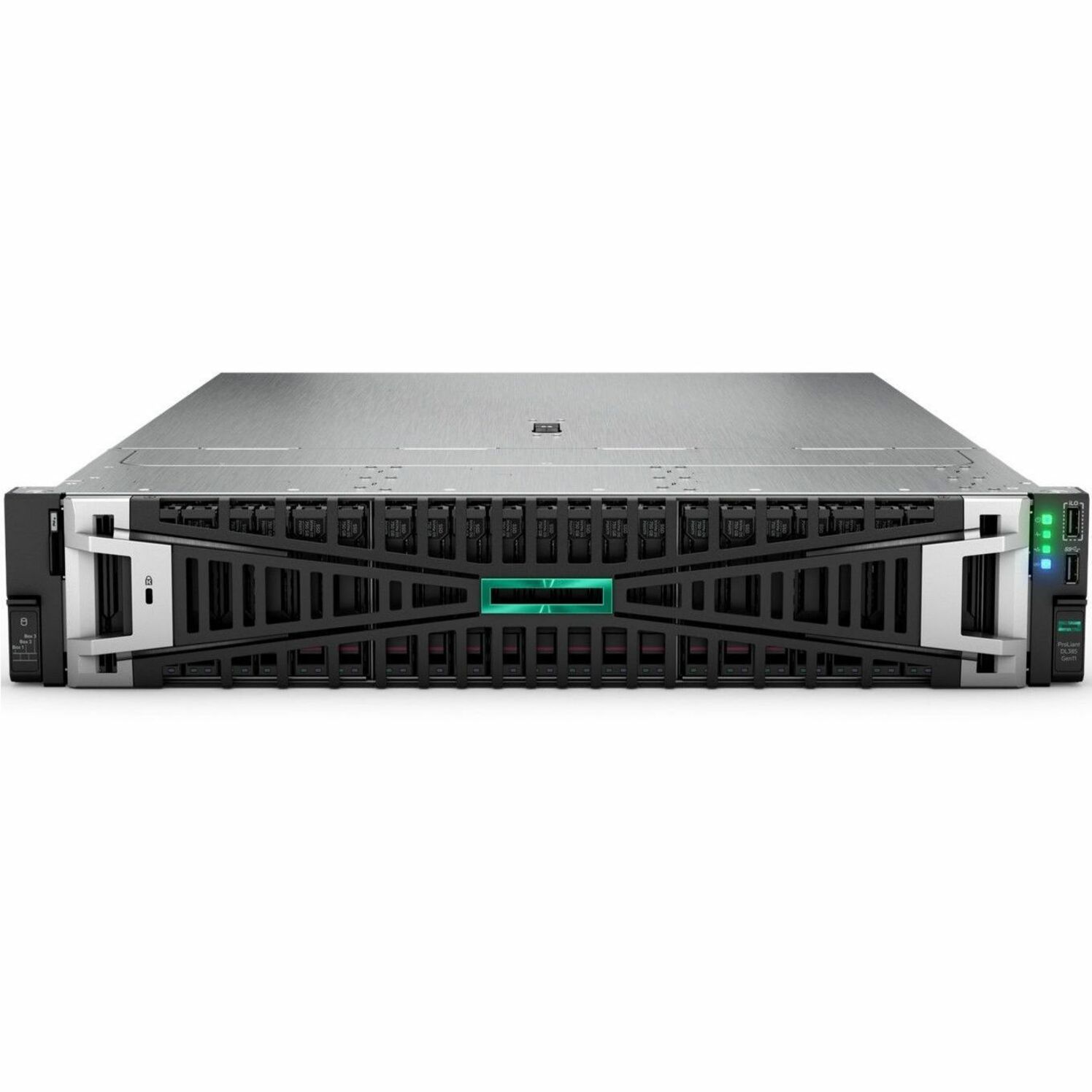 HPE ProLiant DL385 G11 2U Rack Server - 1 EPYC 9224 2.50 GHz - 32 GB RAM - 12Gb/s SAS Controller - AMD Chip - 2 Processor Support - 6 TB RAM Support - DDR5 SDRAM Up to 16 MB Graphic Card - 10 Gigabit Ethernet - 8 x Total Bay(s) - 8 x SFF Bay(s) - Hot Swappable Bays - 1 x 800 W