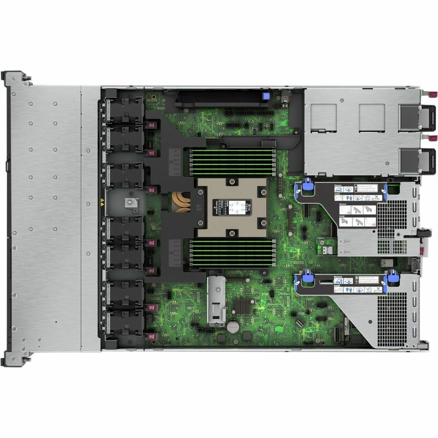 HPE ProLiant DL325 G11 1U Rack Server - 1 x AMD EPYC 9124 3 GHz - 32 GB RAM - 12Gb/s SAS Controller - AMD Chip - 1 Processor