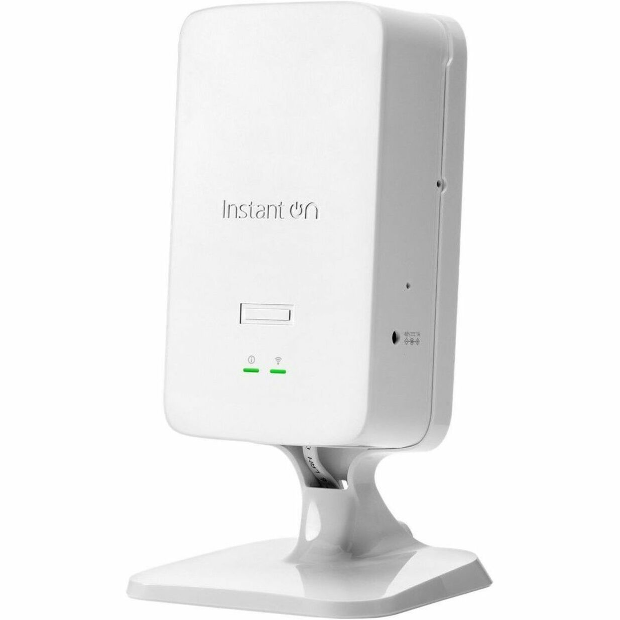Aruba Instant On AP22D Dual Band Wi-Fi 6 IEEE 802.11ax 1.77 Gbit/s Wireless Access Point - Indoor - 2.40 GHz, 5 GHz - 2 x Internal Antenna(s) - Internal - MIMO Technology - Multi User MIMO - 5 x Network (RJ-45) - 2.5 Gigabit Ethernet, Gigabit Ethernet - PoE Ports - 50 W - Ceiling Mountable, Wall Mountable, Box Mount, Desktop