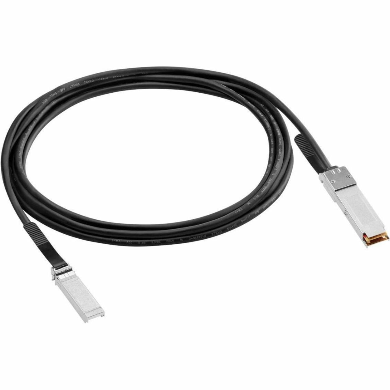 HPE Networking 50G QSFP56 to SFP56 3m DAC Cable - 9.84 ft QSFP56/SFP56 Network Cable for Network Device, Transceiver - First End: 1 x QSFP56 Network - Second End: 1 x SFP56 Network - 50 Gbit/s