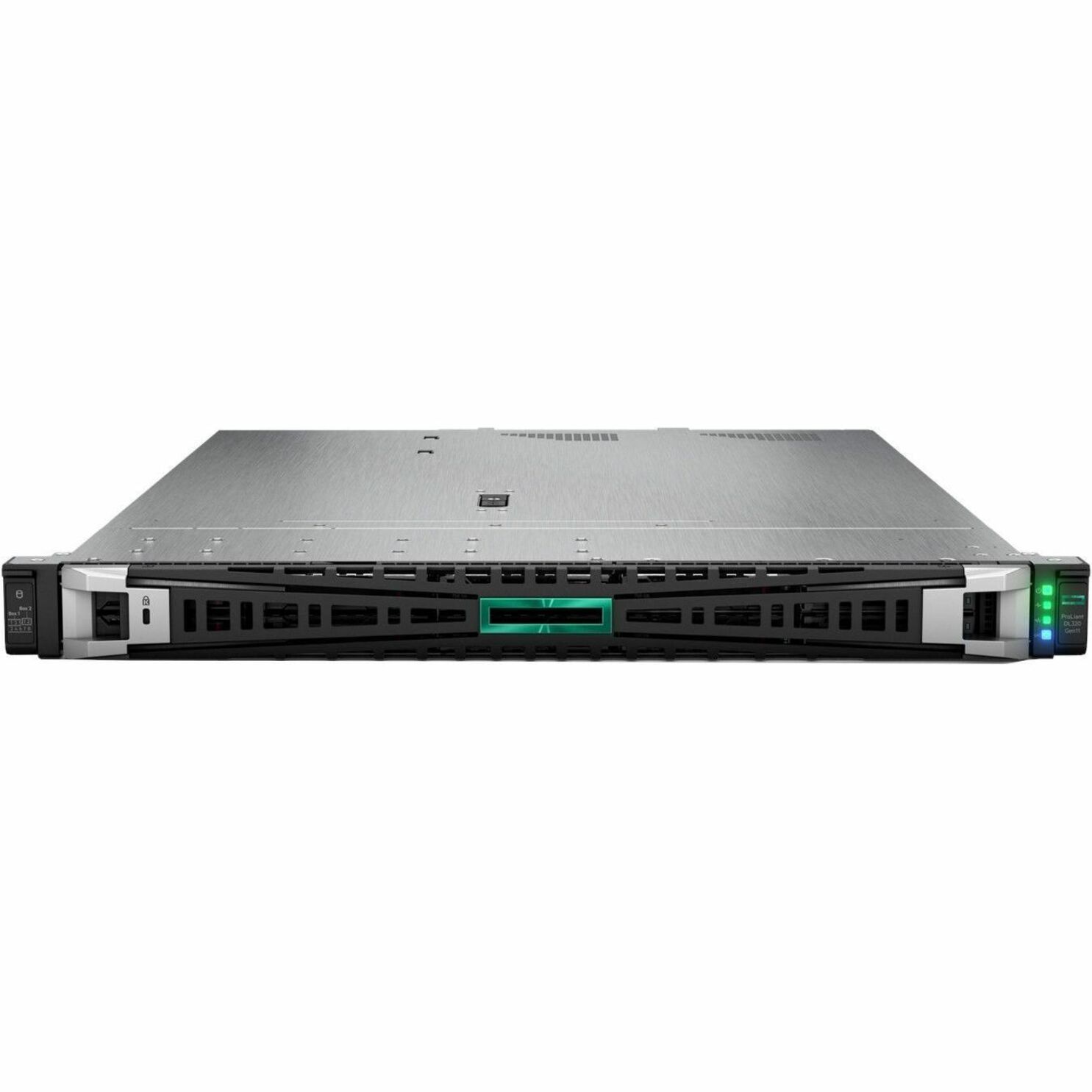 HPE SMART CHOICE ProLiant DL320 G11 1U Rack Server - 1 x Intel Xeon Gold 5416S 2 GHz - 64 GB RAM - NVMe Controller - Intel C741 Chip - 1 Processor Support - 2.04 TB RAM Support - DDR5 SDRAM Up to 16 MB Graphic Card - Gigabit Ethernet - 9 x Total Bay(s) - 8 x SFF Bay(s) - Hot Swappable Bays - 2 x 800 W - Redundant Power Supply