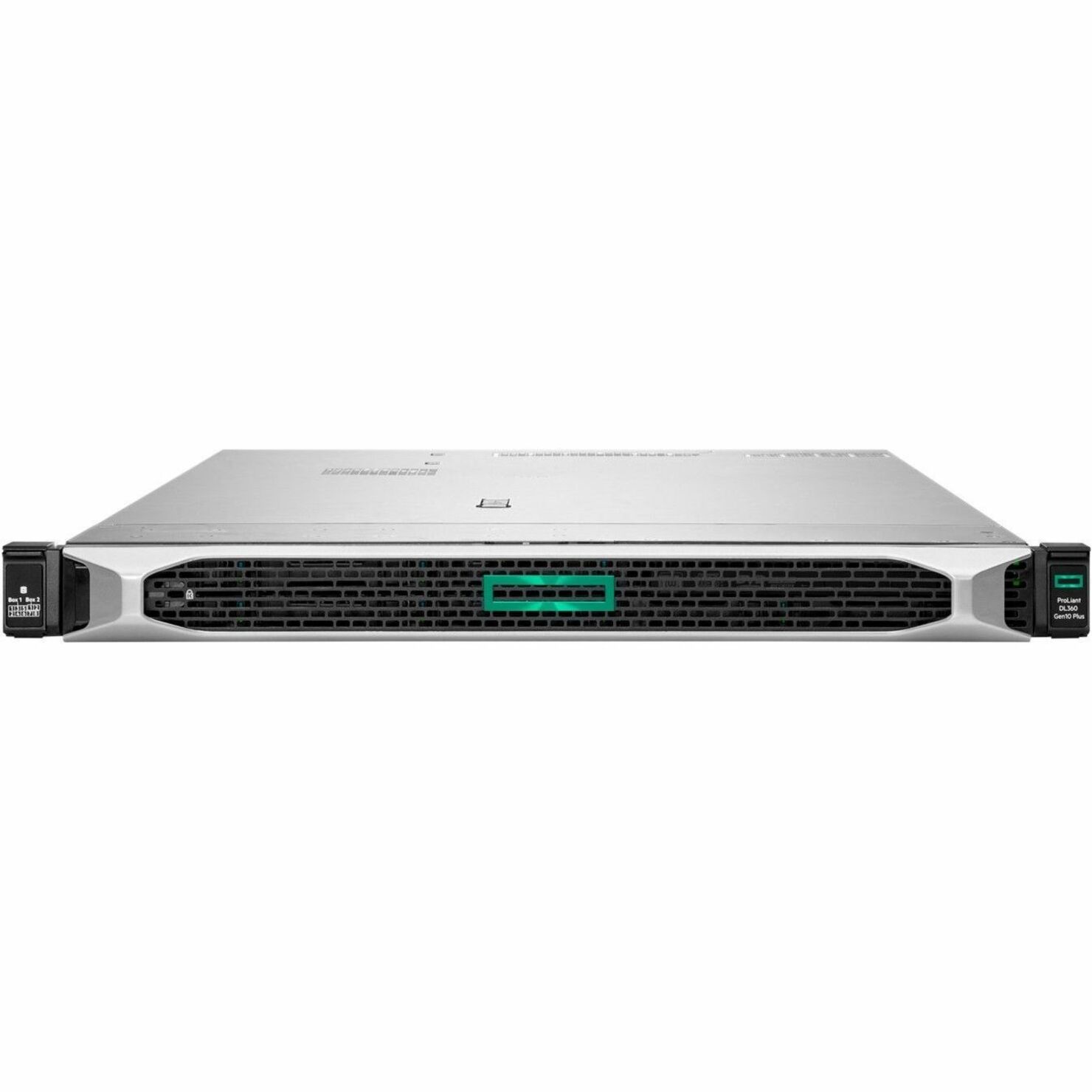 HPE SMART CHOICE ProLiant DL360 G10 Plus 1U Rack Server - 1 x Intel Xeon Silver 4310 2.1 GHz - 32 GB RAM - 960 GB SSD - (2 x 480GB) SSD Configuration - 12Gb/s SAS Controller - Intel C621A Chip - 2 Processor Support - 2 TB RAM Support - DDR4 SDRAM Up to 16 MB Graphic Card - Gigabit Ethernet - 9 x Total Bay(s) - 8 x SFF Bay(s) - Hot Swappable Bays - 2 x 800 W - Redundant Power Supply - Intel Optane Memory Ready
