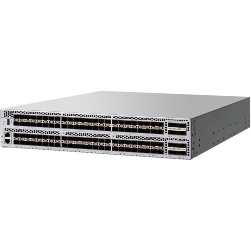 HPE StoreFabric SN6650B Fibre Channel Switch - 128 Gbit/s - 104 x Total Expansion Slots - QSFP, SFP+ - Manageable - Rack-mountable - 2U - 3 Year