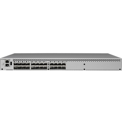 HPE SN3000B 16Gb 24-port/12-port Active Fibre Channel Switch - 16 Gbit/s - 24 Fiber Channel PortsSFP+ - Rack-mountable - 1U -