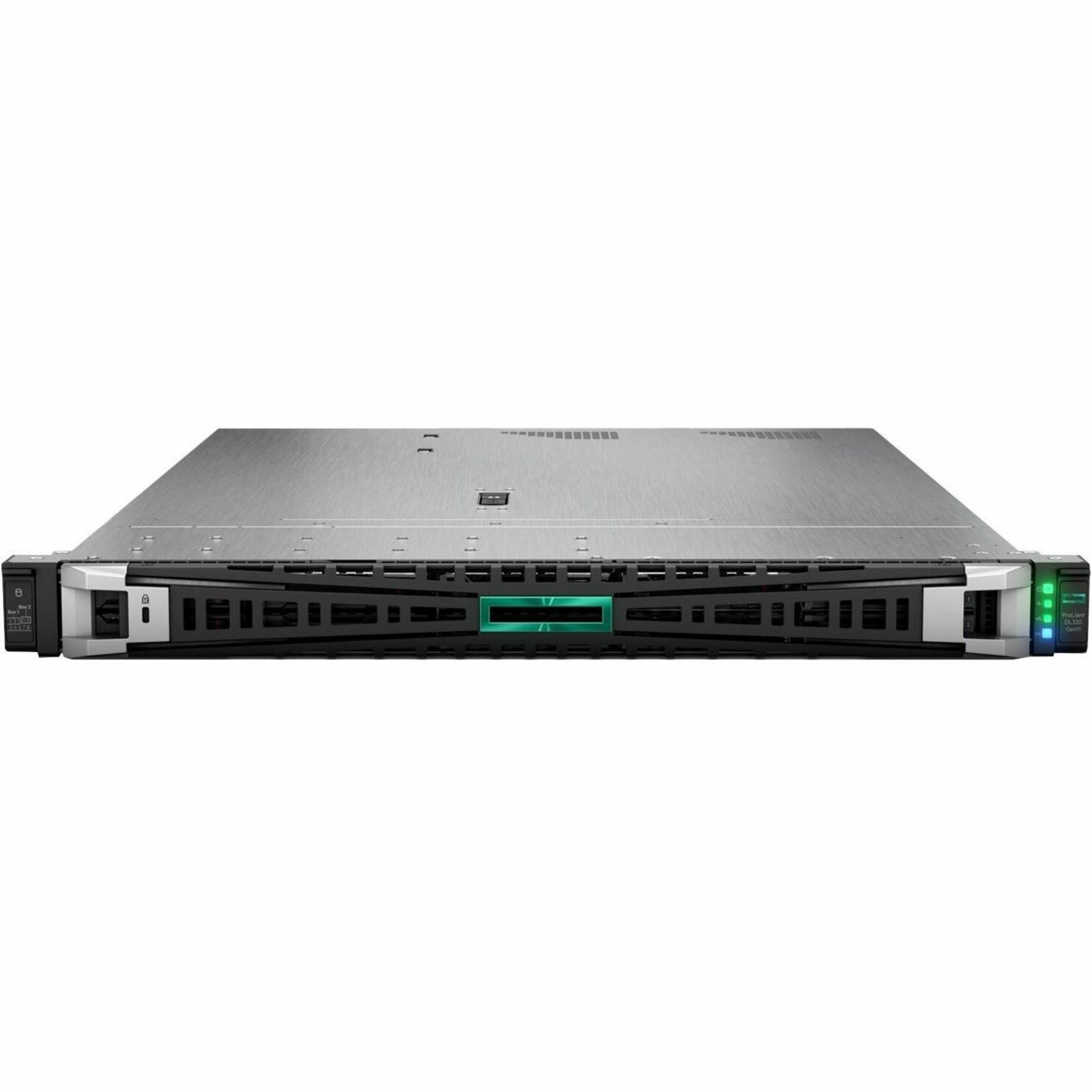 HPE ProLiant DL320 G11 1U Rack Server - 1 Xeon Gold 5416S 2 GHz - 32 GB RAM - Intel C741 Chip - 2.04 TB RAM Support - DDR5 SDRAM Up to 16 MB Graphic Card - Gigabit Ethernet - 8 x Total Bay(s) - 8 x SFF Bay(s) - 1 x 1000 W - Redundant Power Supply