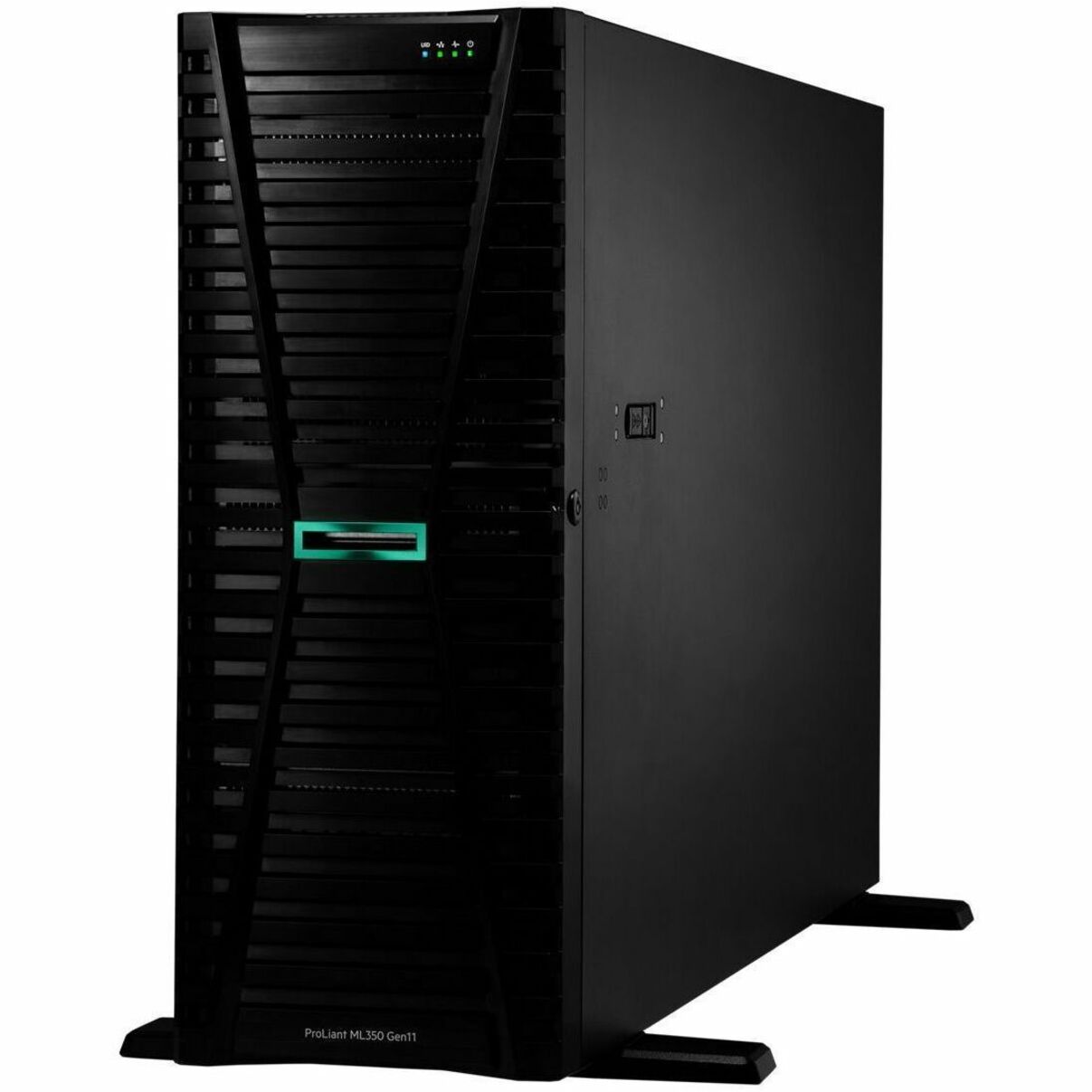 HPE ProLiant ML350 G11 4U Tower Server - 1 Xeon Gold 5418Y 2 GHz - 32 GB RAM - Serial Attached SCSI (SAS), Serial ATA Controller - Intel C741 Chip - 2 Processor Support - 8 TB RAM Support - DDR5 SDRAM Up to 16 MB Graphic Card - Gigabit Ethernet - Hot Swappable Bays - 1 x 800 W
