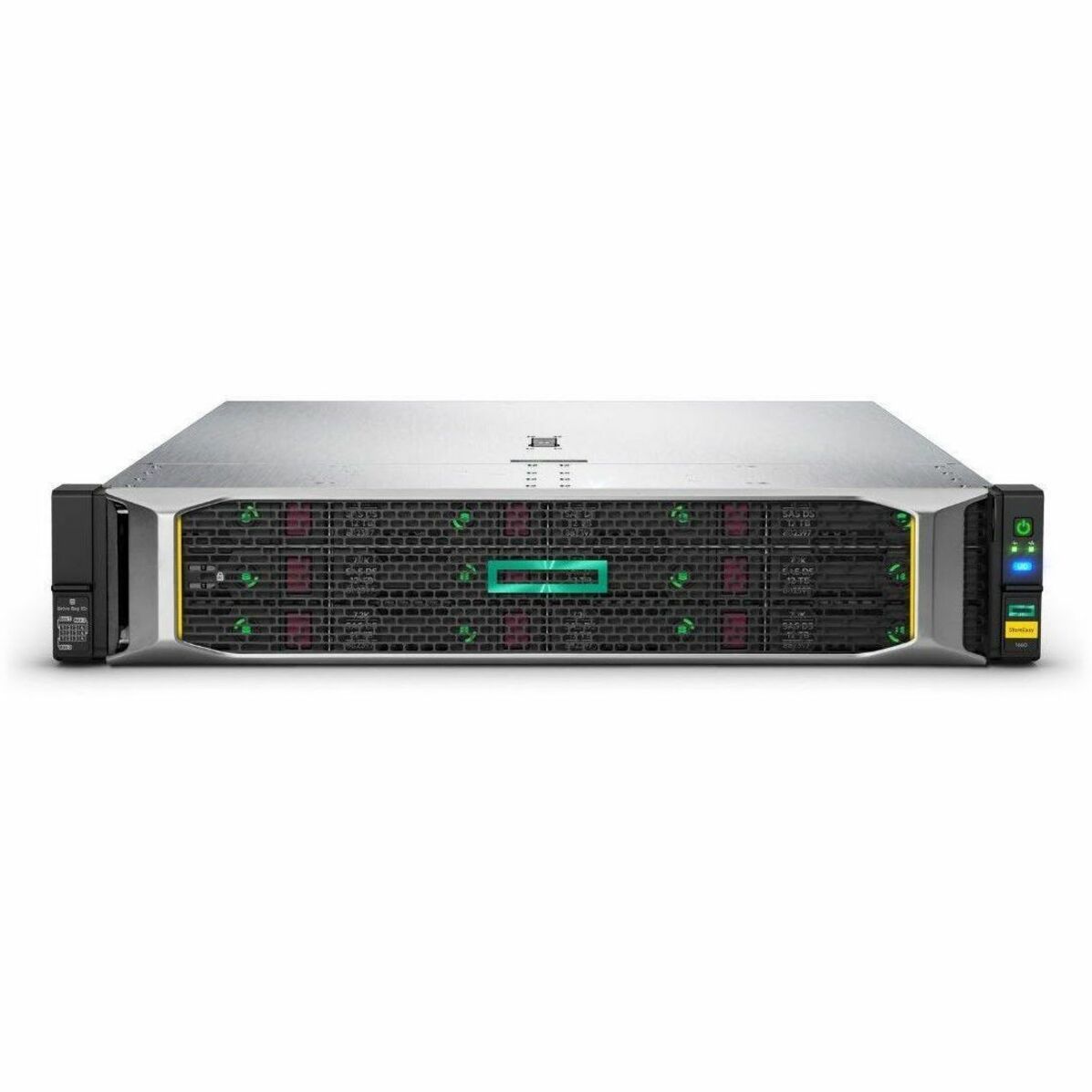 HPE StoreEasy 1660 Storage with Microsoft Windows Server IoT 2019 - RefurbishedIntel Xeon Silver 4309Y - 12 x HDD Supported - 0 x HDD Installed - 16 GB RAM - Serial Attached SCSI (SAS) Controller - RAID Supported - 12 x Total Bays - 12 x 3.5" Bay - Gigabit Ethernet - Network (RJ-45) - Windows Server IoT 2019 - SMB, NFS, iSCSI, FTP, FTPS, HTTP, HTTPS - 2U - Rack-mountable