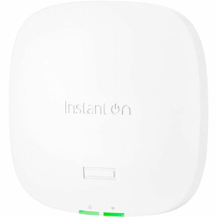 Aruba Instant On AP32 Tri Band Wi-Fi 6E IEEE 802.11ax 3.60 Gbit/s Wireless Access Point - Indoor - 2.40 GHz, 5 GHz, 6 GHz - Internal - MIMO Technology - Multi User MIMO - 1 x Network (RJ-45) - 2.5 Gigabit Ethernet - 11 W - Ceiling Mountable, Wall Mountable