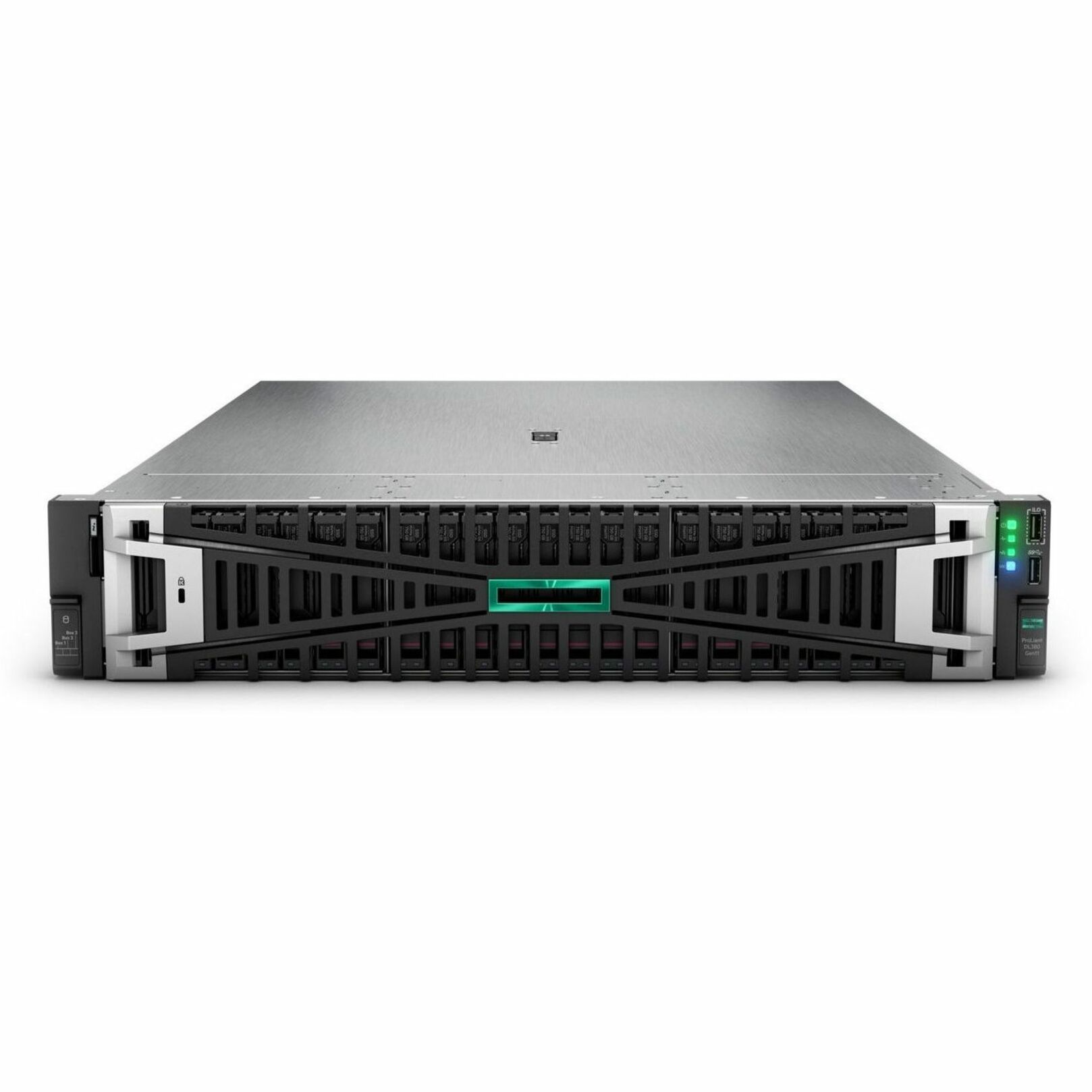 HPE SMART CHOICE ProLiant DL380 G11 2U Rack Server - 1 x Intel Xeon Gold 6526Y 2.8 GHz - 128 GB RAM - NVMe Controller - Intel C741 Chip - 2 Processor Support - 8 TB RAM Support - DDR5 SDRAM Up to 16 MB Graphic Card - Gigabit Ethernet - 8 x Total Bay(s) - 8 x SFF Bay(s) - Hot Swappable Bays - 2 x 1000 W - Redundant Power Supply
