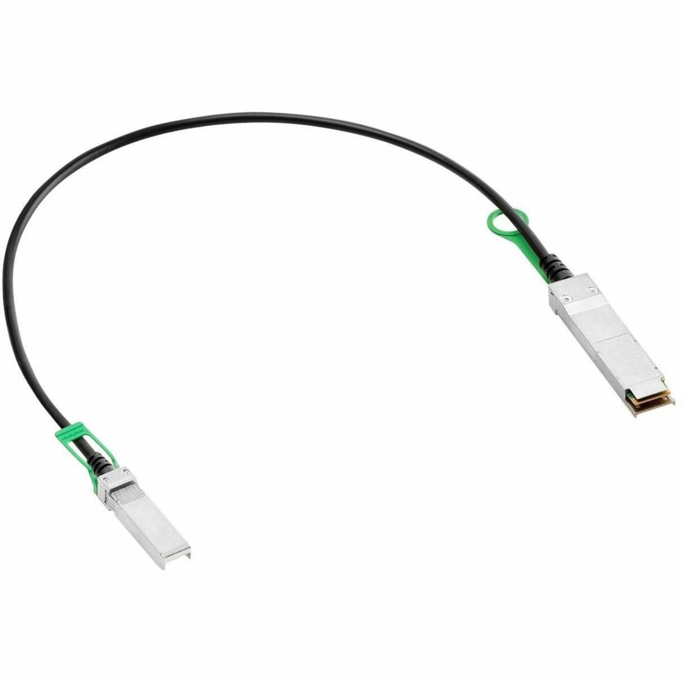 Aruba QSFP56/SFP56 Network Cable - 2.13 ft QSFP56/SFP56 Network Cable for Network Device, Transceiver - First End: 1 x QSFP56 Network - Second End: 1 x SFP56 Network - 50 Gbit/s - Remanufactured