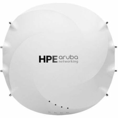 Aruba AP-654 Tri Band Wi-Fi 6E IEEE 802.11 a/b/g/n/ac/ax 7.80 Gbit/s Wireless Access Point - Indoor - 2.40 GHz, 5 GHz, 6 GHz - External - MIMO Technology - 2 x Network (RJ-45) - Gigabit Ethernet, 2.5 Gigabit Ethernet, 5 Gigabit Ethernet - Bluetooth 5 - 14.30 W