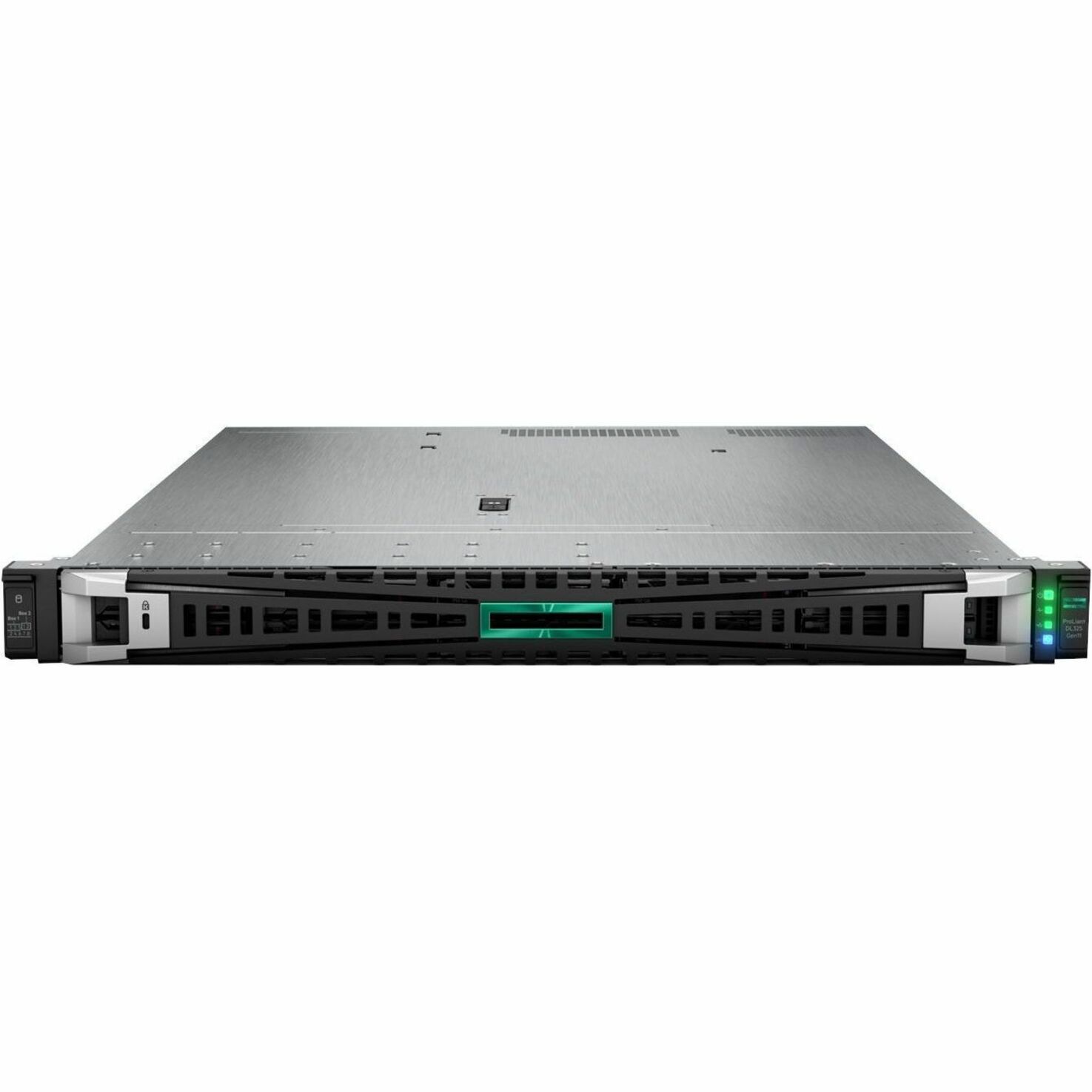 HPE SMART CHOICE ProLiant DL325 G11 1U Rack Server - 1 x AMD EPYC 9354P 3.25 GHz - 256 GB RAM - 3.84 TB SSD - (2 x 1.92TB) SSD Configuration - 12Gb/s SAS Controller - AMD Chip - 1 Processor Support - 3 TB RAM Support - DDR5 SDRAM Up to 16 MB Graphic Card - 10 Gigabit Ethernet, 25 Gigabit Ethernet - 8 x Total Bay(s) - 8 x SFF Bay(s) - Hot Swappable Bays - 2 x 800 W - Redundant Power Supply