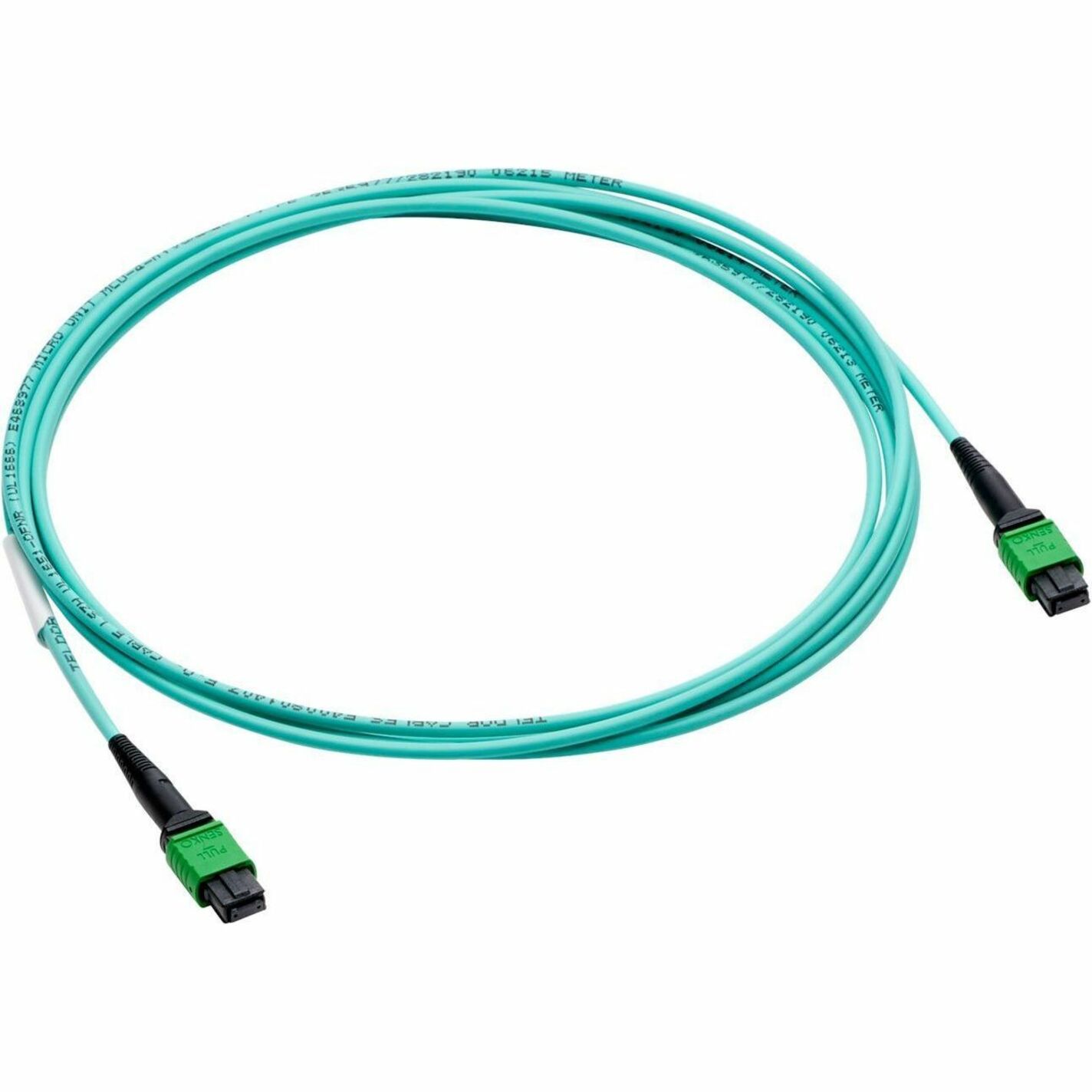 HPE InfiniBand NDR/Ethernet 8 Fiber MPO to 8 Fiber MPO Multi-mode 30m Cable - 98.43 ft Fiber Optic Network Cable for Network Device - Blue