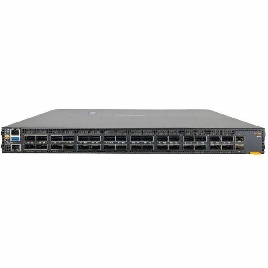 Aruba CX 9300 Ethernet Switch - 2 Ports - Manageable - 100 Gigabit Ethernet, 400 Gigabit Ethernet - 100GBase-X - 3 Layer Supported - 600 W Power Consumption - Twisted Pair, Optical Fiber - Black - 1U - Rack-mountable - Lifetime Limited Warranty