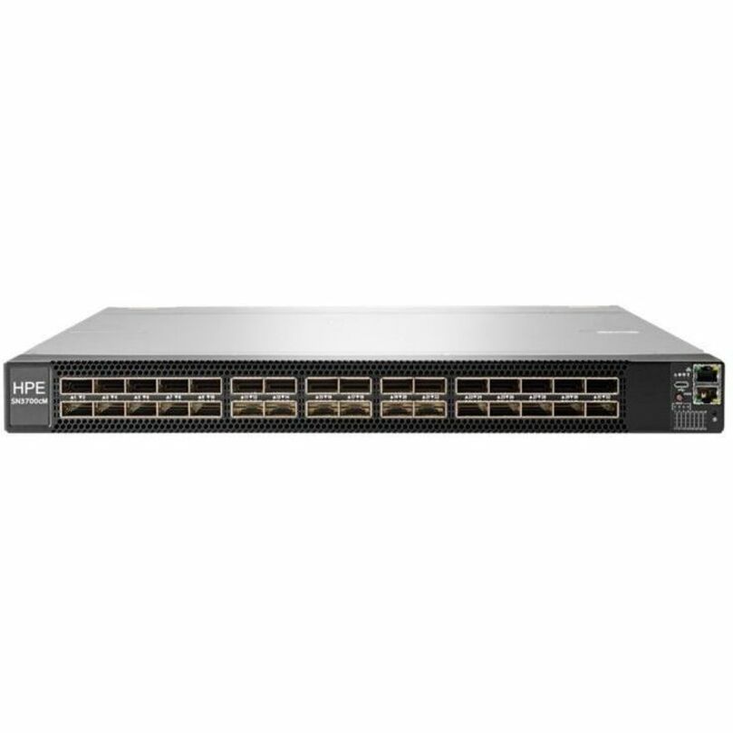HPE SN3700M Layer 3 Switch - Manageable - 200 Gigabit Ethernet - 20GBase-X - 3 Layer Supported - Optical Fiber - 1U - Rack-mountable - 3 Year Limited Warranty