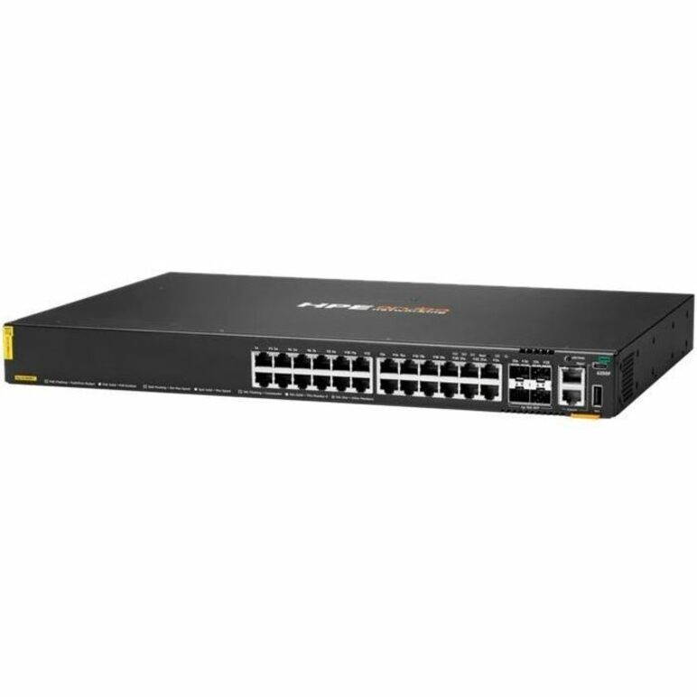 HPE CX 6200F 24G Class 4 PoE 4SFP+ 370W Switch
