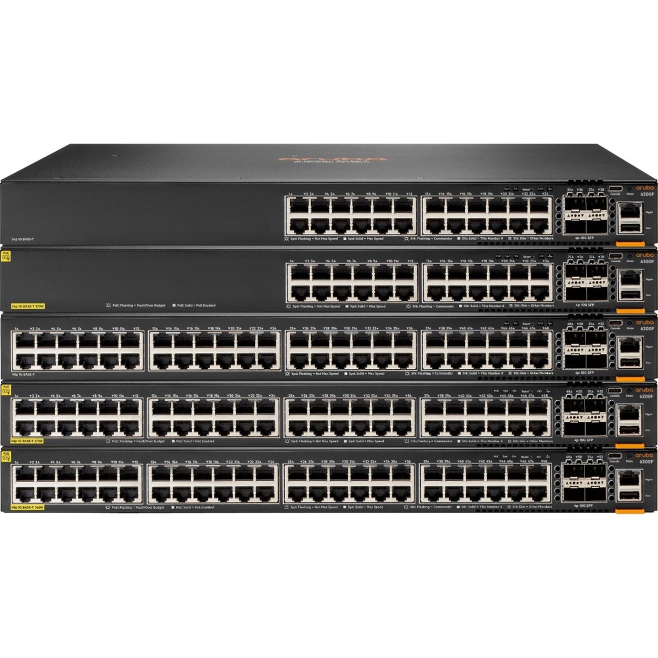 HPE 6200M 24G 4SFP+ Switch - 24 Ports - Manageable - 10 Gigabit Ethernet, Gigabit Ethernet - 10/100/1000Base-T, 10GBase-X - Refurbished - 3 Layer Supported - Modular - 56 W Power Consumption - Optical Fiber, Twisted Pair - Rack-mountable, Surface Mount, Cabinet Mount