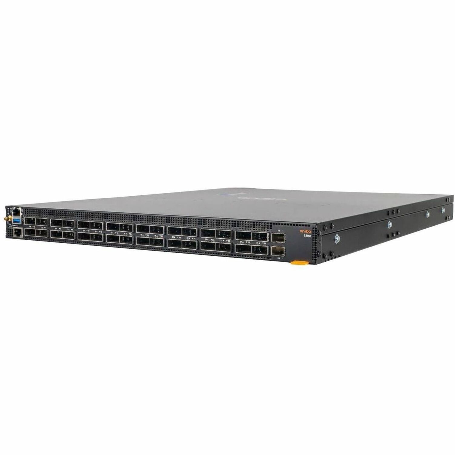 Aruba CX 9300 Ethernet Switch - Manageable - 100 Gigabit Ethernet, 400 Gigabit Ethernet - 100GBase-X, 40GBase-X - 3 Layer Supported - 600 W Power Consumption - Optical Fiber - 1U - Rack-mountable - TAA Compliant