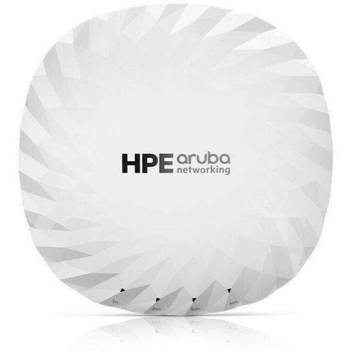 Aruba AP-735 Tri Band Wi-Fi 7 IEEE 802.11 a/b/g/n/ac/ax/be 9.30 Gbit/s Wireless Access Point - Indoor/Outdoor - 2.40 GHz, 5 GHz, 6 GHz - Internal - MIMO Technology - Multi User MIMO - 2 x Network (RJ-45) - 5 Gigabit Ethernet, Ethernet - Bluetooth 6 - 8 W - 5