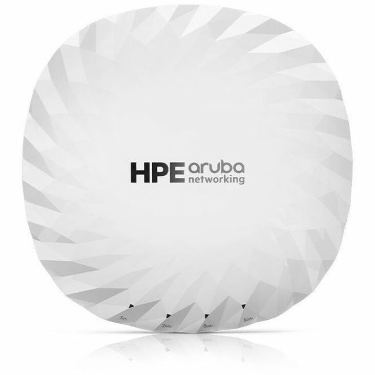 Aruba AP-735 Tri Band Wi-Fi 7 IEEE 802.11 a/b/g/n/ac/ax/be 9.30 Gbit/s Wireless Access Point - Indoor/Outdoor - TAA Compliant - 2.40 GHz, 5 GHz, 6 GHz - Internal - MIMO Technology - Multi User MIMO - 2 x Network (RJ-45) - 5 Gigabit Ethernet, Ethernet - Bluetooth 6 - 8 W