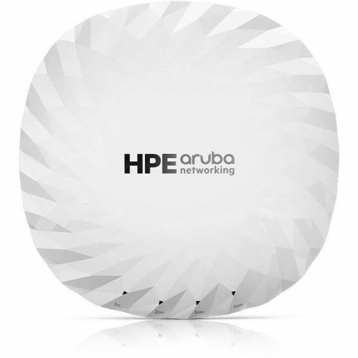 Aruba AP-735 Tri Band Wi-Fi 7 IEEE 802.11 a/b/g/n/ac/ax/be 9.30 Gbit/s Wireless Access Point - Indoor/Outdoor - TAA Compliant - 2.40 GHz, 5 GHz, 6 GHz - Internal - MIMO Technology - Multi User MIMO - 2 x Network (RJ-45) - 5 Gigabit Ethernet, Ethernet - Bluetooth 6 - 8 W