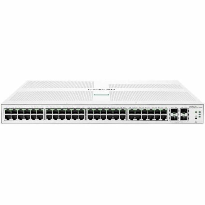 HPE Networking Instant On Switch 48p Gigabit 4p SFP+ 1930 - 48 Ports - Manageable - Gigabit Ethernet, 10 Gigabit Ethernet - 1