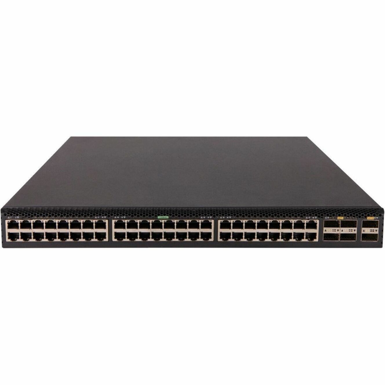 HPE Comware 5710 Ethernet Switch - Manageable - 10 Gigabit Ethernet, 40 Gigabit Ethernet, 100 Gigabit Ethernet - 3 Layer Supported - 74 W Power Consumption - Optical Fiber - 1U - Rack-mountable - TAA Compliant