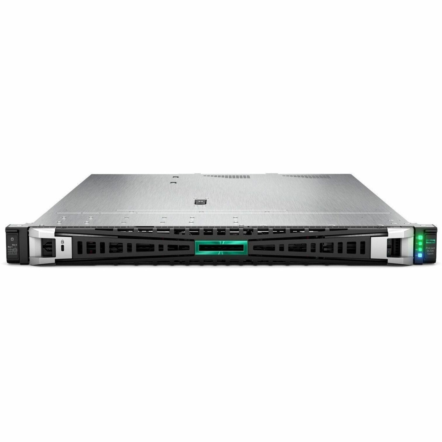 HPE ProLiant DL320 G11 1U Rack Server - 1 x Intel Xeon Gold 6530 2.10 GHz - 128 GB RAM - 7.20 TB HDD - (3 x 2.4TB) HDD Configuration - 3.84 TB SSD - (2 x 1.92TB) SSD Configuration - Serial ATA/600, 12Gb/s SAS Controller - Intel C741 Chip - 1 Processor Support - 2.04 TB RAM Support - DDR5 SDRAM Up to 16 MB Graphic Card - Gigabit Ethernet - 10 x Total Bay(s) - 10 x SFF Bay(s) - Hot Swappable Bays - 2 x 1000 W - Redundant Power Supply