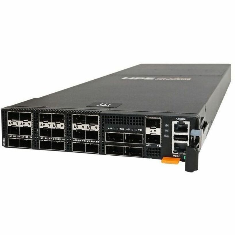 Aruba CX 8325 S4B21A Ethernet Switch - Manageable - 10 Gigabit Ethernet, 25 Gigabit Ethernet, 100 Gigabit Ethernet - 10GBase-X, 25GBase-X, 100GBase-X - 3 Layer Supported - Modular - 500 W Power Consumption - Optical Fiber - 1U - Compact, Rack-mountable