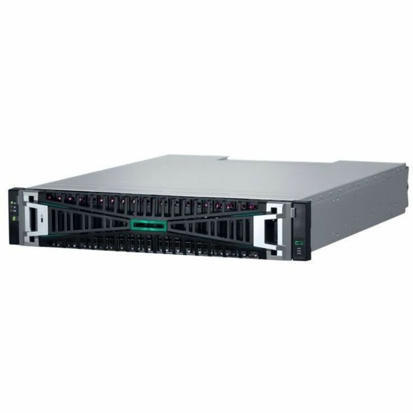 HPE MSA 2070 SAN Storage System - 24 x HDD Supported - 24 x SSD Supported - 12 x SSD Installed - 46.08 TB Total Installed SSD Capacity - Clustering Supported - 2 x 32Gb/s Fibre Channel Controller - RAID Supported - 0, 1, 5, 6, 10 RAID Levels - 24 x Total Bays - 24 x 2.5" Bay - Gigabit Ethernet - Network (RJ-45) - FCP, SNMP, SSH, SMTP, FTP, SFTP, HTTP, HTTPS, Telnet - 2U - Rack-mountable