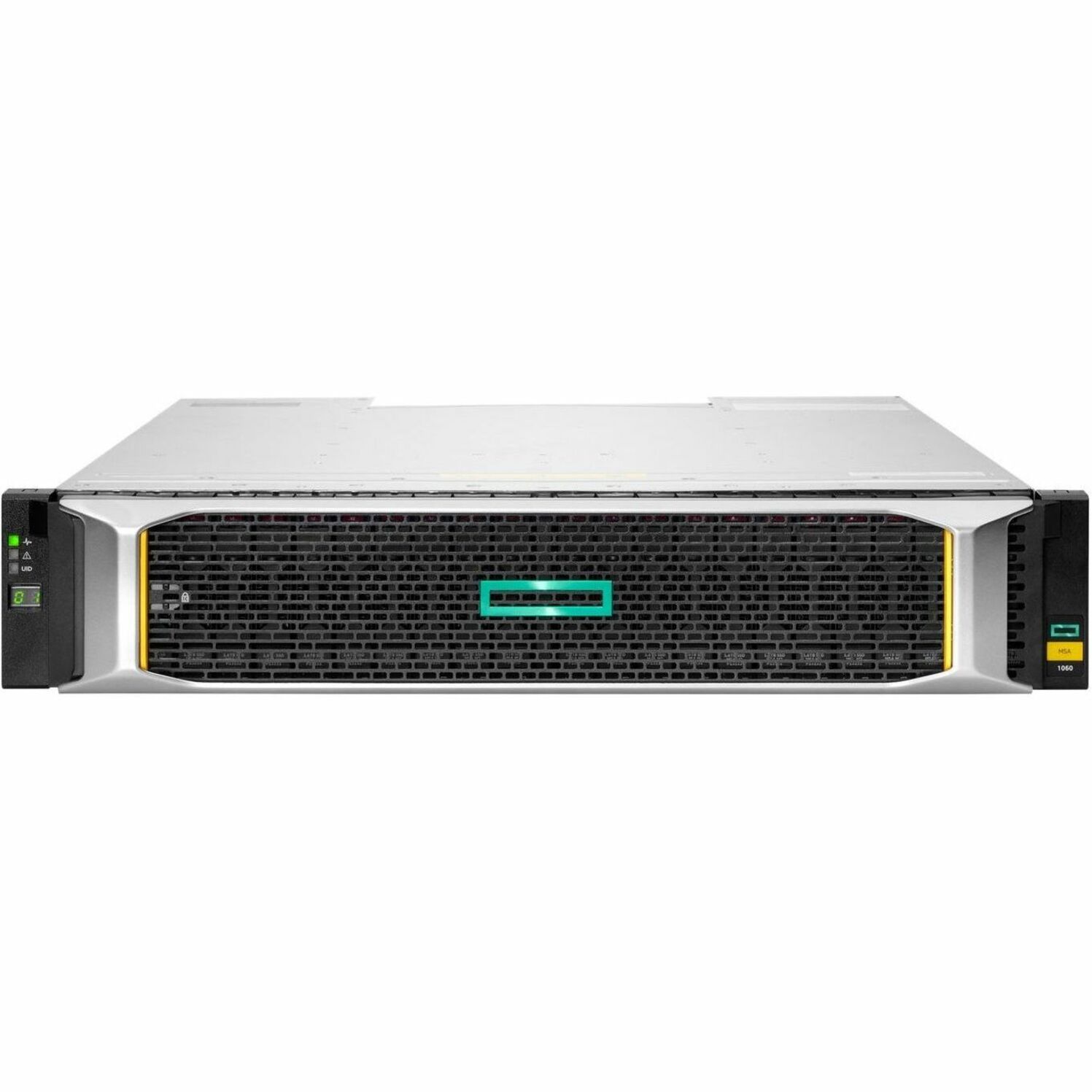 HPE MSA 1060 SAN Storage System - 24 x HDD Supported - 12 x HDD Installed - 14.40 TB Installed HDD Capacity - 12Gb/s SAS - 24 x SSD Supported - Clustering Supported - 2 x 12Gb/s SAS Controller - RAID Supported - 0, 1, 5, 6, 10 RAID Levels - 24 x Total Bays - 24 x 2.5" Bay - Gigabit Ethernet - Network (RJ-45) - SNMP, SSH, SMTP, FTP, SFTP, HTTP, HTTPS, Telnet - 4 SAS Port(s) External - 2U - Rack-mountable
