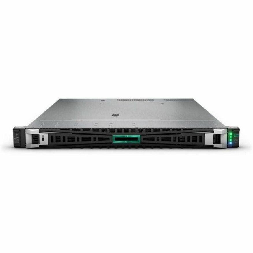 HPE ProLiant DL365 G11 1U Rack Server - 1 x AMD EPYC 9224 2.50 GHz - 64 GB RAM - 960 GB SSD - (2 x 480GB) SSD Configuration - NVMe, 12Gb/s SAS, Serial ATA/600 Controller - AMD Chip - 2 Processor Support - 6 TB RAM Support - DDR5 SDRAM - 0, 1, 5, 6, 10, 50, 60 RAID Levels Up to 16 MB Graphic Card - 10 Gigabit Ethernet - 8 x Total Bay(s) - 8 x SFF Bay(s) - Hot Swappable Bays - 2 x 800 W - Redundant Power Supply