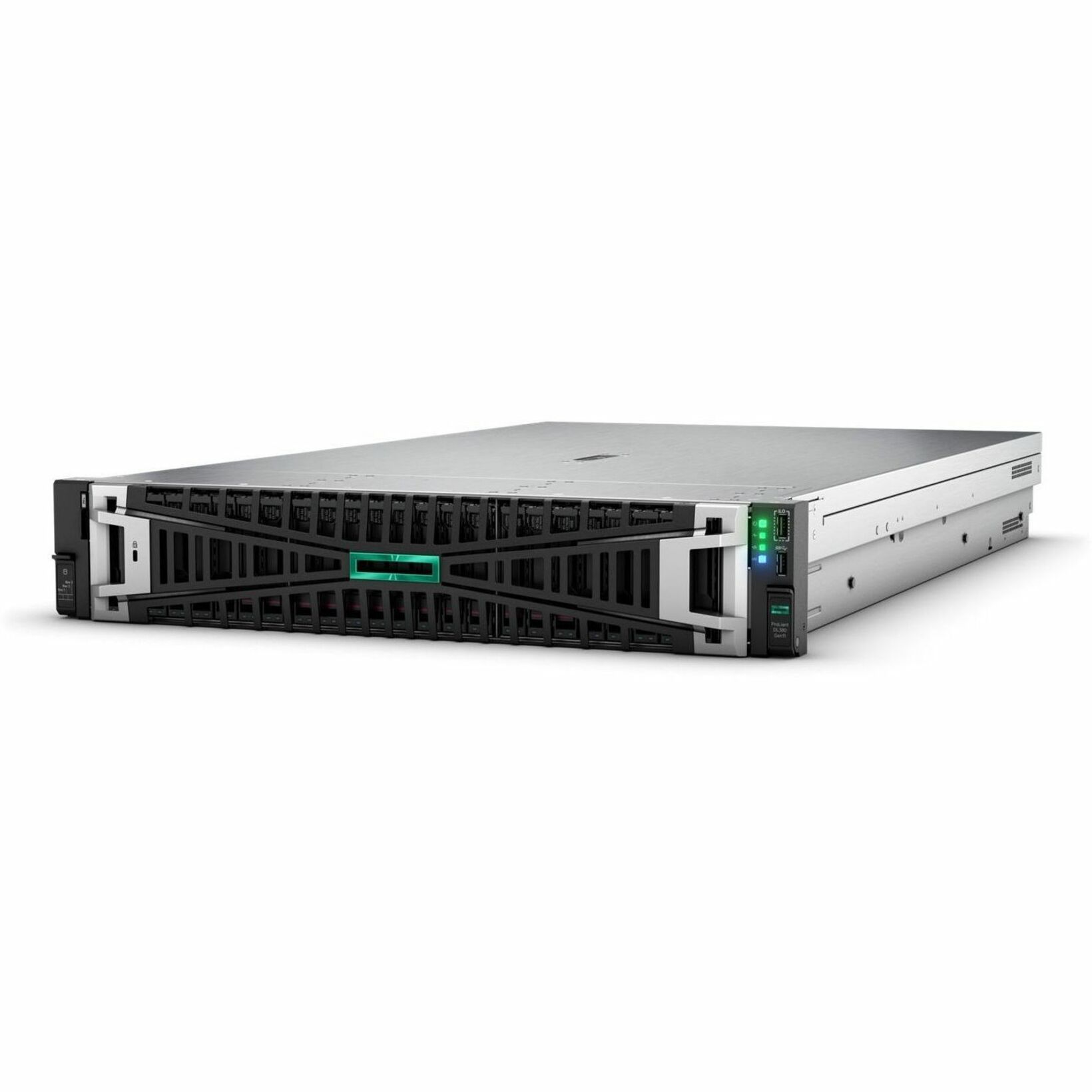 HPE ProLiant DL380 G11 2U Rack Server - 1 x Intel Xeon Silver 4514Y 2 GHz - 64 GB RAM - NVMe Controller - Intel C741 Chip - 2 Processor Support - 8 TB RAM Support - DDR5 SDRAM Up to 16 MB Graphic Card - 10 Gigabit Ethernet - 8 x Total Bay(s) - 8 x SFF Bay(s) - Hot Swappable Bays - 2 x 800 W - Redundant Power Supply